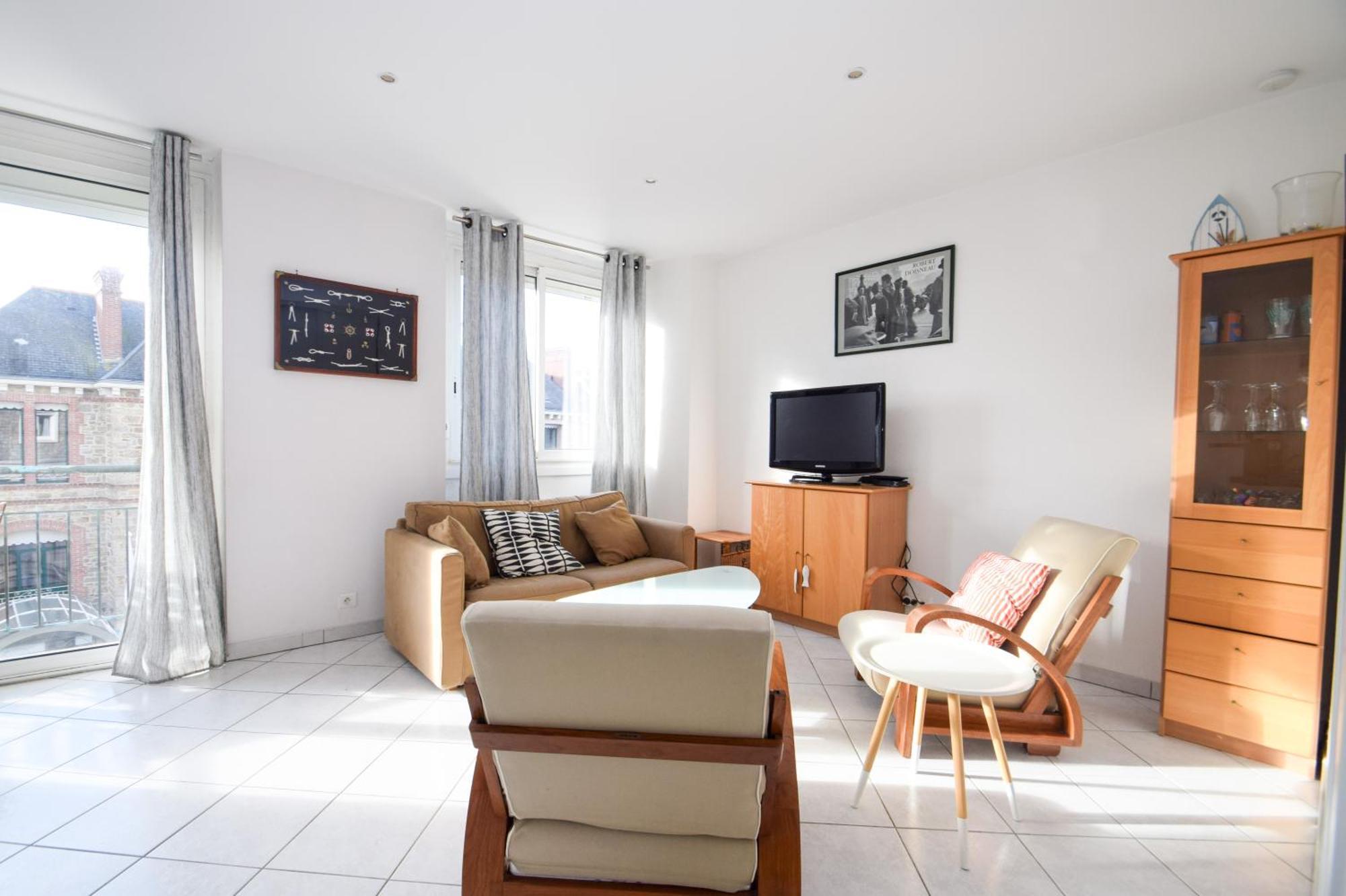 Appt 2 Pieces Confort 3 Pers Au Pied De La Plage Vacances Sans Voiture Dinard Eksteriør billede